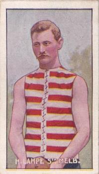 1905-06 Sniders & Abrahams Standard Cigarettes VFL (Series B) #NNO Harry Lampe Front